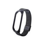 Curea din metal pentru Xiaomi Band 3, 4, negru - 650169