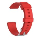 Bratara siliconica, compatibila cu Fitbit versa, rosu - 650197 Bratara siliconica, compatibila cu Fitbit versa, rosu - 650197