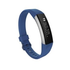 Bratara siliconica, compatibila cu Fitbit Alta, HR, albastru - 650201