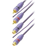 Cablu RCA x2 tata - RCA x 2 mama, cu remote, 2,5m - 200397