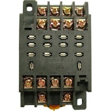 Soclu releu DTF14A, LY4, 14 pini, fixare pe sina DIN - 126971 Soclu releu DTF14A, LY4, 14 pini, fixare pe sina DIN - 126971