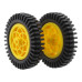 Set 2 roti, diametru 80mm, DFROBOT, FIT0336, T107354