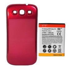 Acumulator Samsung Galaxy S3, i9300, 3600mAh, rosu, 654531 Acumulator Samsung Galaxy S3, i9300, 3600mAh, rosu, 654531
