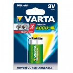 Acumulator 6F22, 9V, 200mAh, Varta - 201349