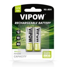 Set 2 acumulatori R6, 2600mAh, Vipow - 402650 Set 2 acumulatori R6, 2600mAh, Vipow - 402650