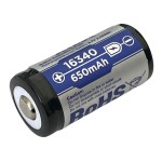 Acumulator 16340, 3.7V, 650mAh, Li-Ion, XTAR, 16340 650 1.95A, T113249 Acumulator 16340, 3.7V, 650mAh, Li-Ion, XTAR, 16340 650 1.95A, T113249