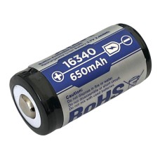 Acumulator 16340, 3.7V, 650mAh, Li-Ion, XTAR, 16340 650 1.95A, T113249 Acumulator 16340, 3.7V, 650mAh, Li-Ion, XTAR, 16340 650 1.95A, T113249