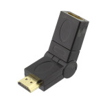 Adaptor HDMI tata la HDMI mama, cu rotire, L101158