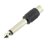 Adaptor jack 6,3mm mono, tata-RCA mama, L101629