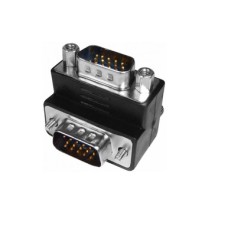 Adaptor VGA tata - VGA tata, cotit - 124091