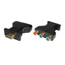 Adaptor HDMI tata - 3xRCA mama - 124092 Adaptor HDMI tata - 3xRCA mama - 124092