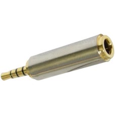 Adaptor jack tata 2,5 mm, 4 contacte - jack mama 3,5 mm 4 contacte - 126607 Adaptor jack tata 2,5 mm, 4 contacte - jack mama 3,5 mm 4 contacte - 126607