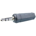 Adaptor jack tata 3,5 mm stereo la jack mama 6,3 mm stereo - 126620 Adaptor jack tata 3,5 mm stereo la jack mama 6,3 mm stereo - 126620