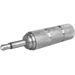 Adaptor jack tata 3,5mm mono - jack mama 6,3mm mono - 126623