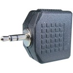 Adaptor jack tata 2,5 mm stereo - 2 x jack 3,5 mm stereo - 126632