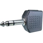 Adaptor jack tata 6,3 mm stereo la 2xjack mama 3,5 mm stereo - 126649 Adaptor jack tata 6,3 mm stereo la 2xjack mama 3,5 mm stereo - 126649