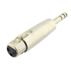 Adaptor jack tata 6,3mm - 3 pin XLR mama - 126664