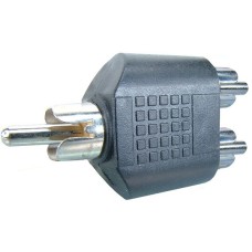 Adaptor RCA tata - 2 x RCA tata - 126706