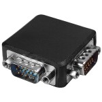 Adaptor VGA tata X 2 - VGA mama, la 90 de grade - 126892