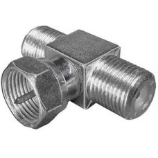 Adaptor F tata la 2 x F mama - 126756 Adaptor F tata la 2 x F mama - 126756