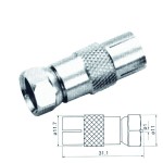 Adaptor F tata - mufa TV mama, cupru - 401756 Adaptor F tata - mufa TV mama, cupru - 401756