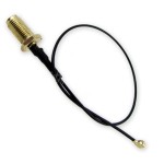 Adaptor SMA tata la IPEX, 10cm, cablu 1.37 - 650161 Adaptor SMA tata la IPEX, 10cm, cablu 1.37 - 650161