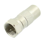 Adaptor F tata la mufa TV tata, cupru, L103013 Adaptor F tata la mufa TV tata, cupru, L103013