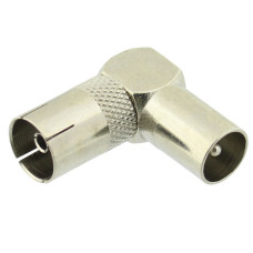 Adaptor mufa TV tata, la TV mama, la 90 grade, L103020 Adaptor mufa TV tata, la TV mama, la 90 grade, L103020