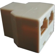 Spliter RJ11 tata - 2xRJ11 mama - 129025 Spliter RJ11 tata - 2xRJ11 mama - 129025