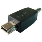 Adapto mini USB - conector DC 1,2 mm - 126918