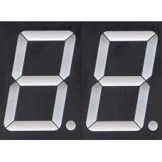 Afisaj cu LED, 16x20 mm, anod comun, rosu - 148632