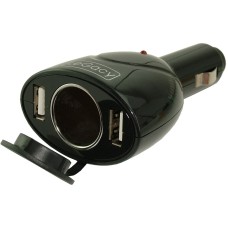 Incarcator bricheta auto 12V, 2xUSB, 5V, 1A - 113081 Incarcator bricheta auto 12V, 2xUSB, 5V, 1A - 113081