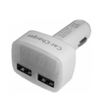 Incarcator bricheta auto USB, cu voltmetru si ampermetru, 5V, 3,1A - 177295 Incarcator bricheta auto USB, cu voltmetru si ampermetru, 5V, 3,1A - 177295
