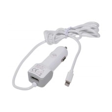 Incarcator USB, auto, 12V, rapid, 3,1A, Lightning, plus USB, 196834 Incarcator USB, auto, 12V, rapid, 3,1A, Lightning, plus USB, 196834