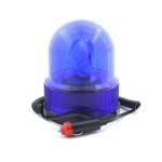 Girofar auto, lumina albastra, 12V, fixare magnetica - 113418