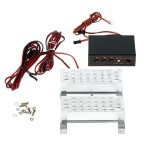 Stroboscop cu lumina rosu-albastru, 44 LED-uri, 12V - 118113 Stroboscop cu lumina rosu-albastru, 44 LED-uri, 12V - 118113