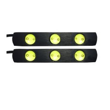 Set 2 bare cu LED, aluminiu, 12V, alb rece - 153905 Set 2 bare cu LED, aluminiu, 12V, alb rece - 153905