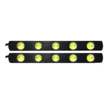 Set 2 bare cu LED, aluminiu, 12V, alb rece - 153907 Set 2 bare cu LED, aluminiu, 12V, alb rece - 153907