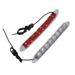 Set 2 benzi flexibile, lumini de zi, 2x16 LED DRL, 12V, 16W, 196808 Set 2 benzi flexibile, lumini de zi, 2x16 LED DRL, 12V, 16W, 196808