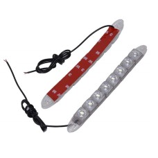 Set 2 benzi flexibile, lumini de zi, 2x16 LED DRL, 12V, 16W, 196808 Set 2 benzi flexibile, lumini de zi, 2x16 LED DRL, 12V, 16W, 196808