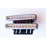 Set 2 lumini de zi, 8 leduri - 200638 Set 2 lumini de zi, 8 leduri - 200638