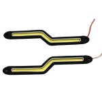 Lumini de zi, cu led, 25cm, set 2 buc - 200642 Lumini de zi, cu led, 25cm, set 2 buc - 200642