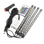 Kit lumina ambientala auto, de interior, 17 cm, RGB - 655337