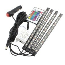 Kit lumina ambientala auto, de interior, 17 cm, RGB - 655337