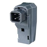 Conector de semnal, 4 pini, auto-iris, 126101 Conector de semnal, 4 pini, auto-iris, 126101