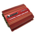 Amplificator audio auto, C500.2, Cougar - 200381 Amplificator audio auto, C500.2, Cougar - 200381