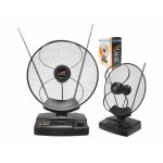 Antena de camera, cu amplificare, TV, AM, FM - 200300 Antena de camera, cu amplificare, TV, AM, FM - 200300