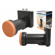 LNB twin 0,1dB, full HD, negru, Skysat - 200322