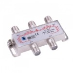 Spliter satelit 4 cai, 5-2450MHz, Power Pass - 200338 Spliter satelit 4 cai, 5-2450MHz, Power Pass - 200338