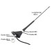 Antena, AM, FM, Seat, Skoda, VW, lungime 0.4m